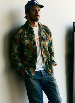 imogene + willie The Griffin Workshirt In Painted Camo| Shirts