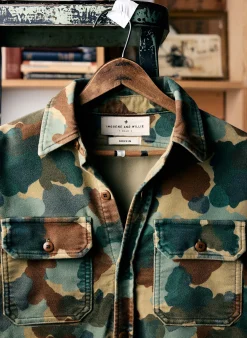 imogene + willie The Griffin Workshirt In Painted Camo| Shirts
