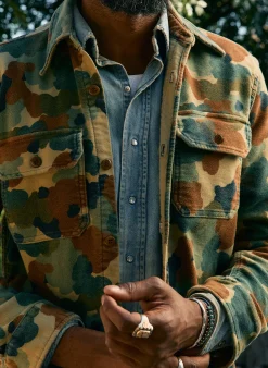 imogene + willie The Griffin Workshirt In Painted Camo| Shirts