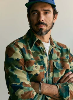 imogene + willie The Griffin Workshirt In Painted Camo| Shirts