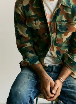 imogene + willie The Griffin Workshirt In Painted Camo| Shirts