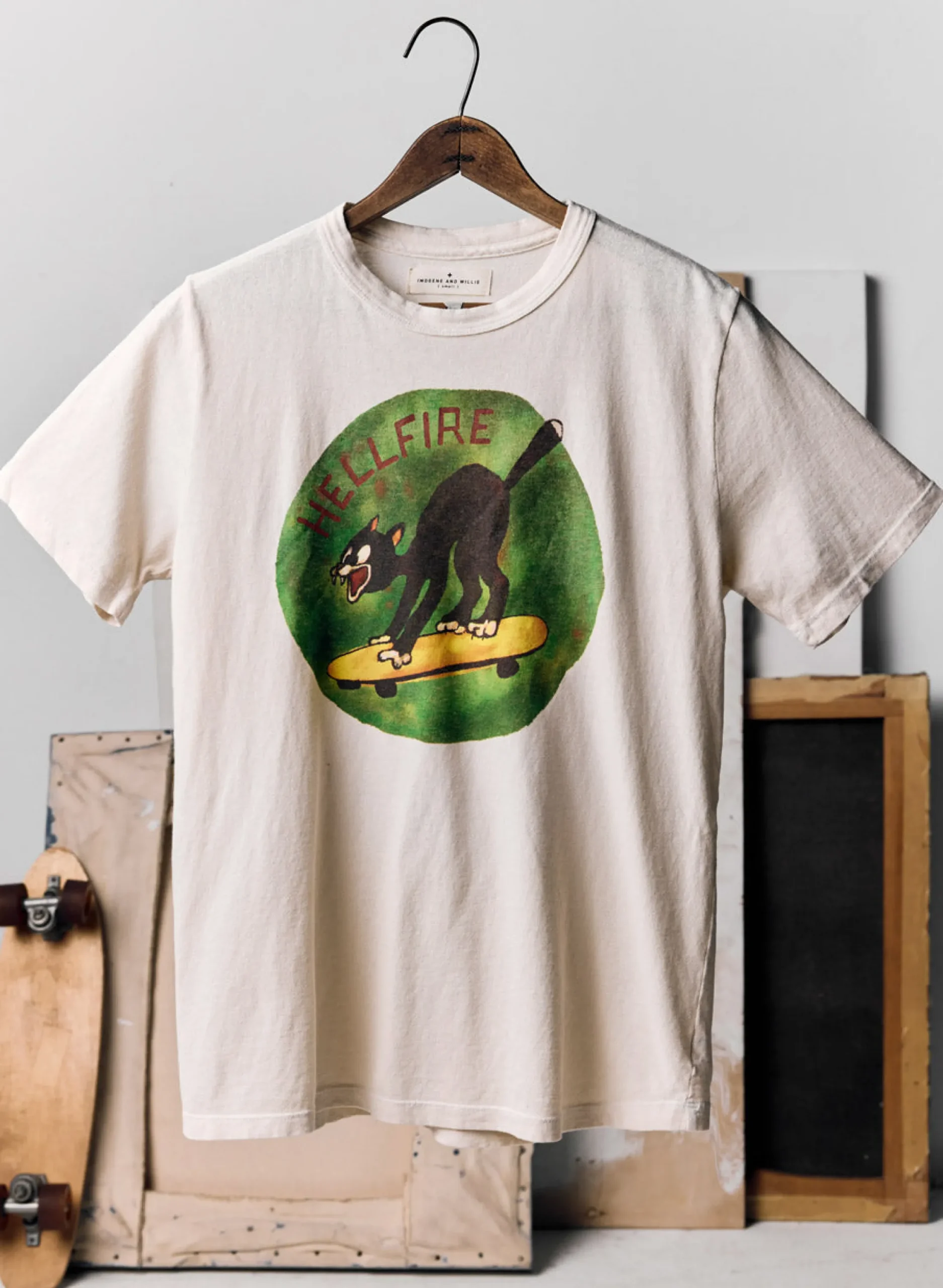 imogene + willie The "hellfire" Tee|Women Graphic Tees|Graphic Tees