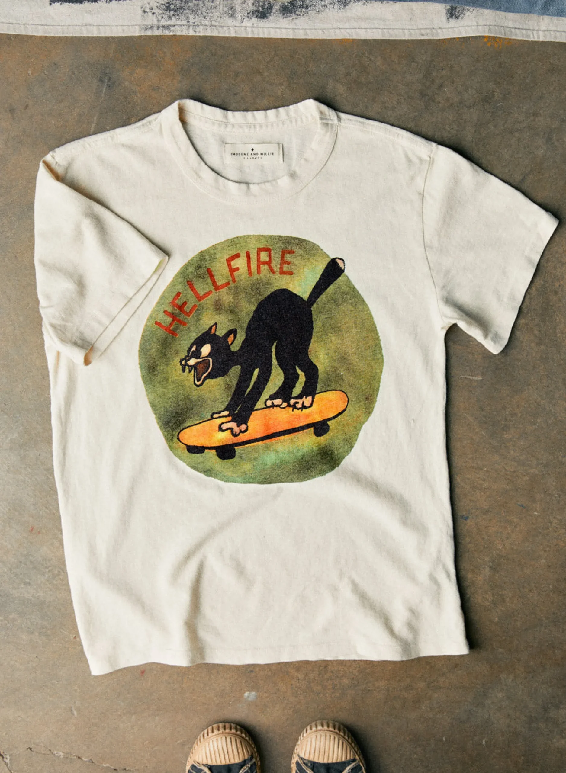 imogene + willie The "hellfire" Tee|Women Graphic Tees|Graphic Tees
