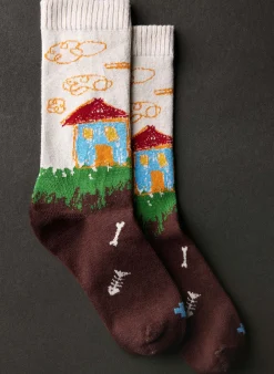 imogene + willie The "home Sweet Home" Sock|Women Accessories|Accessories