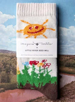 imogene + willie The "home Sweet Home" Sock|Women Accessories|Accessories