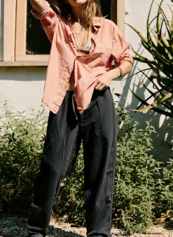 imogene + willie The Lounge Pant In Faded Black|Women Pants & Shorts|Pants & Shorts