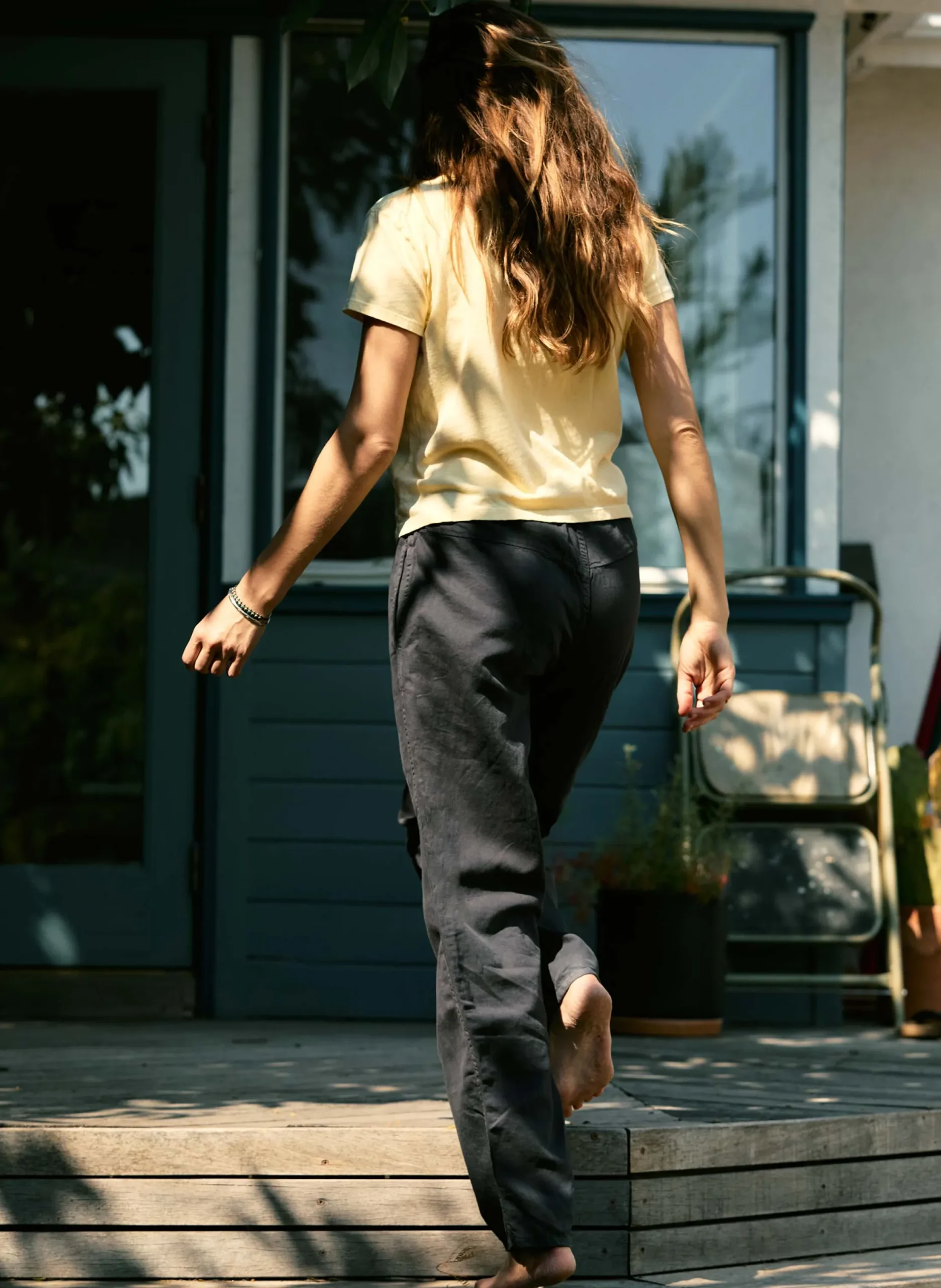 imogene + willie The Lounge Pant In Faded Black|Women Pants & Shorts|Pants & Shorts