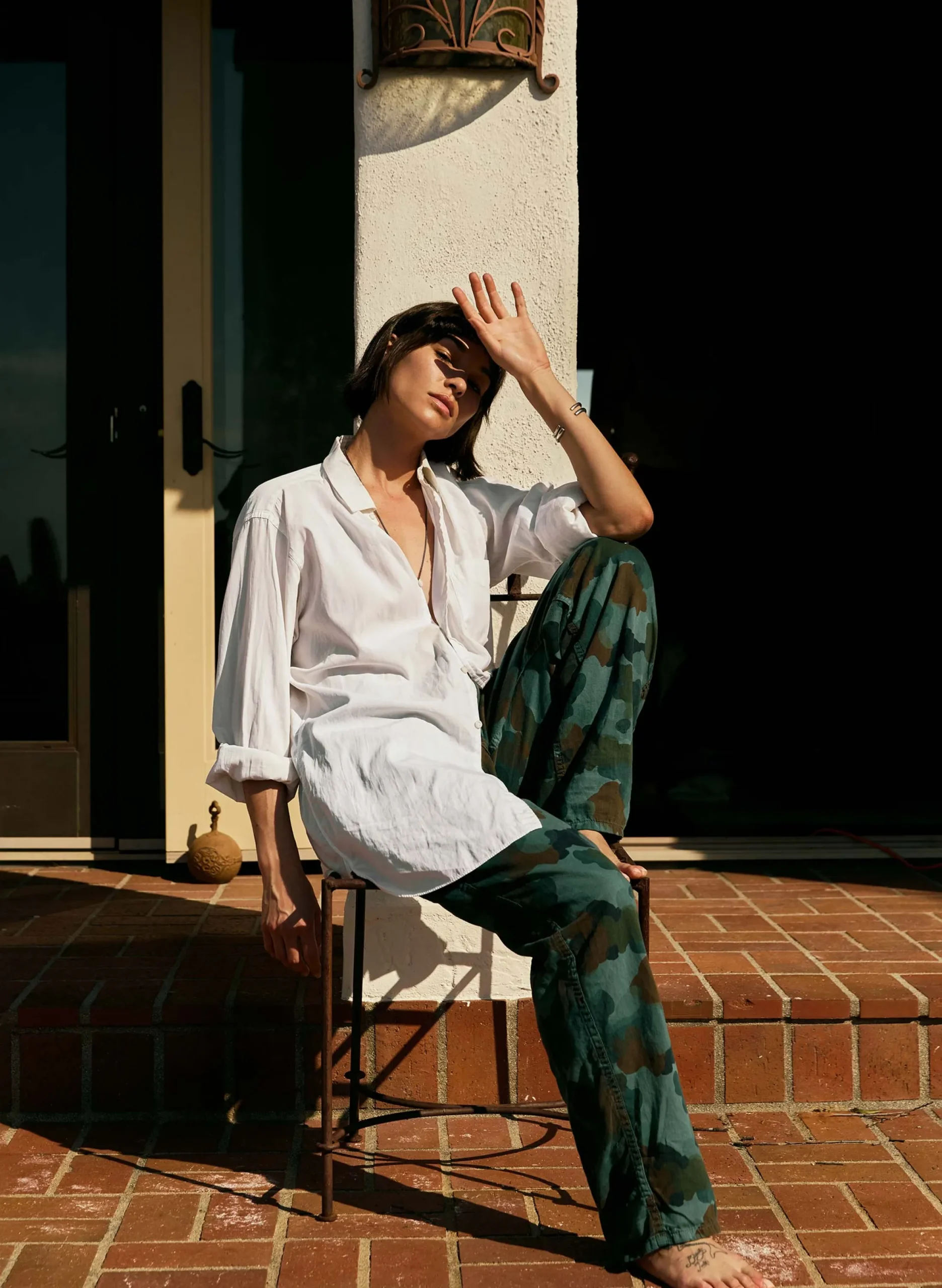 imogene + willie The Lounge Pant In Painted Camo|Women Pants & Shorts|Pants & Shorts