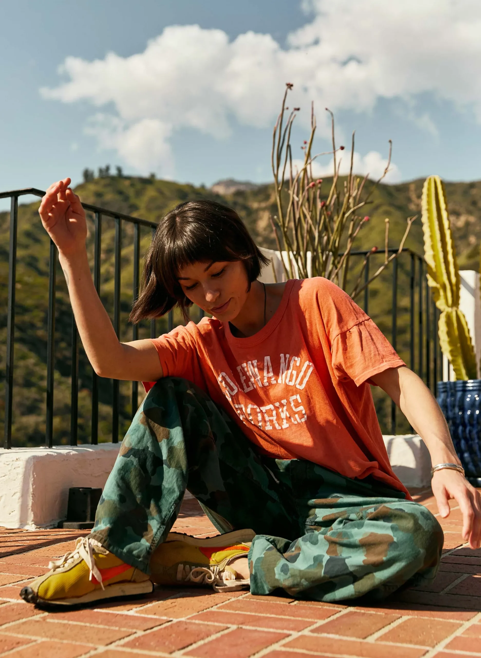imogene + willie The Lounge Pant In Painted Camo|Women Pants & Shorts|Pants & Shorts