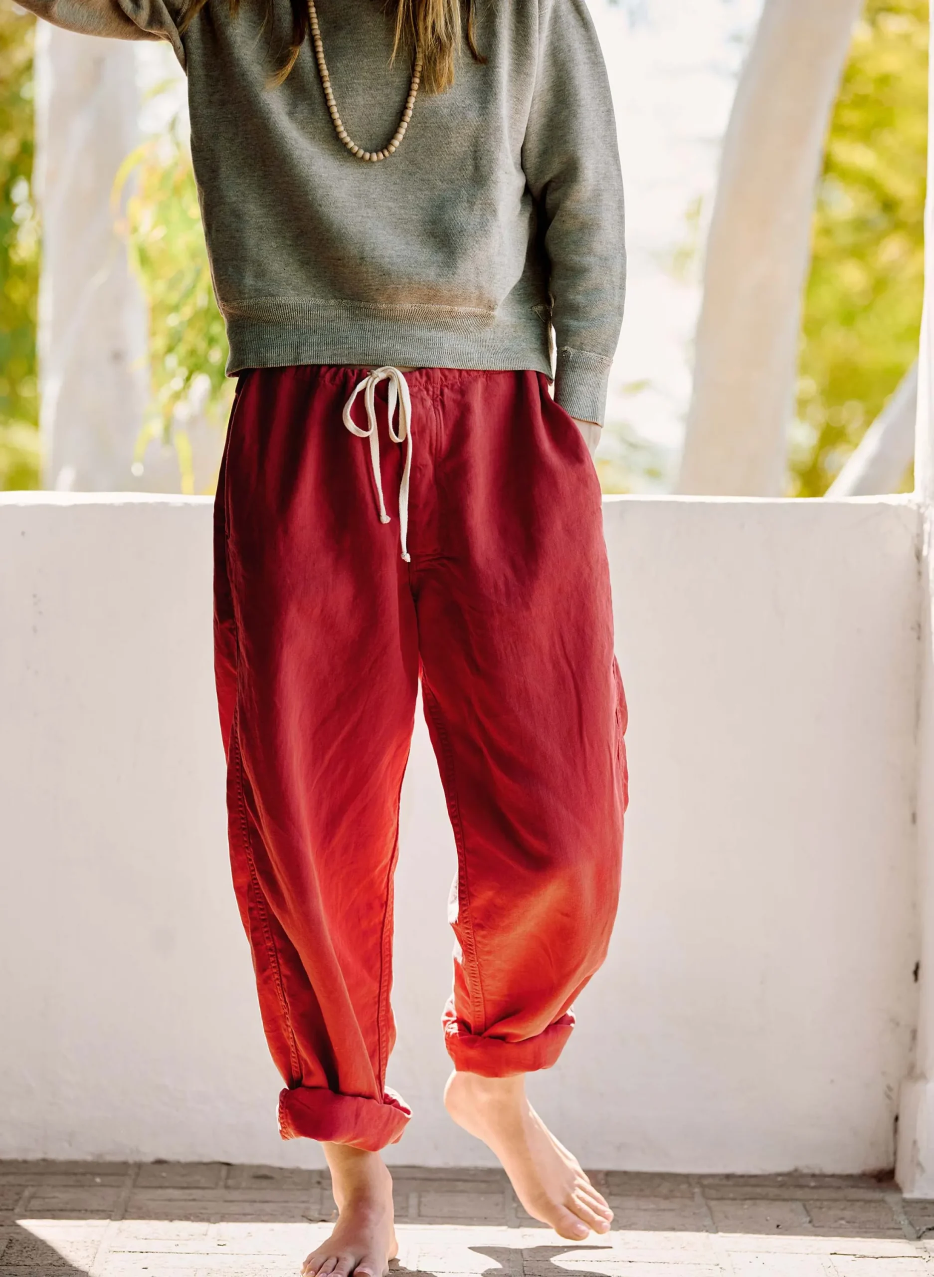 imogene + willie The Lounge Pant In Poppy|Women Pants & Shorts|Pants & Shorts