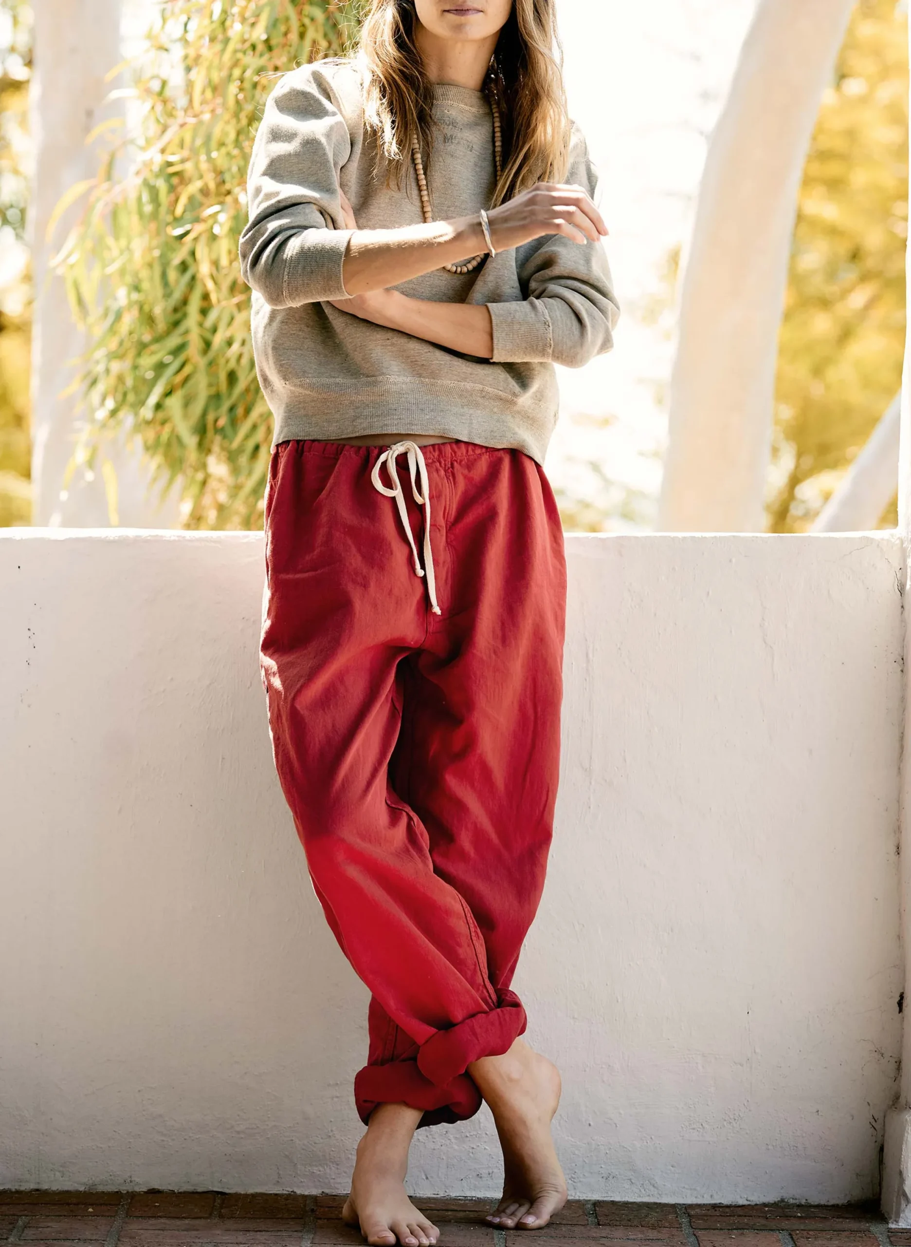 imogene + willie The Lounge Pant In Poppy|Women Pants & Shorts|Pants & Shorts