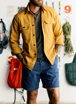 imogene + willie The Mountain Short In French Blue| Pants & Shorts