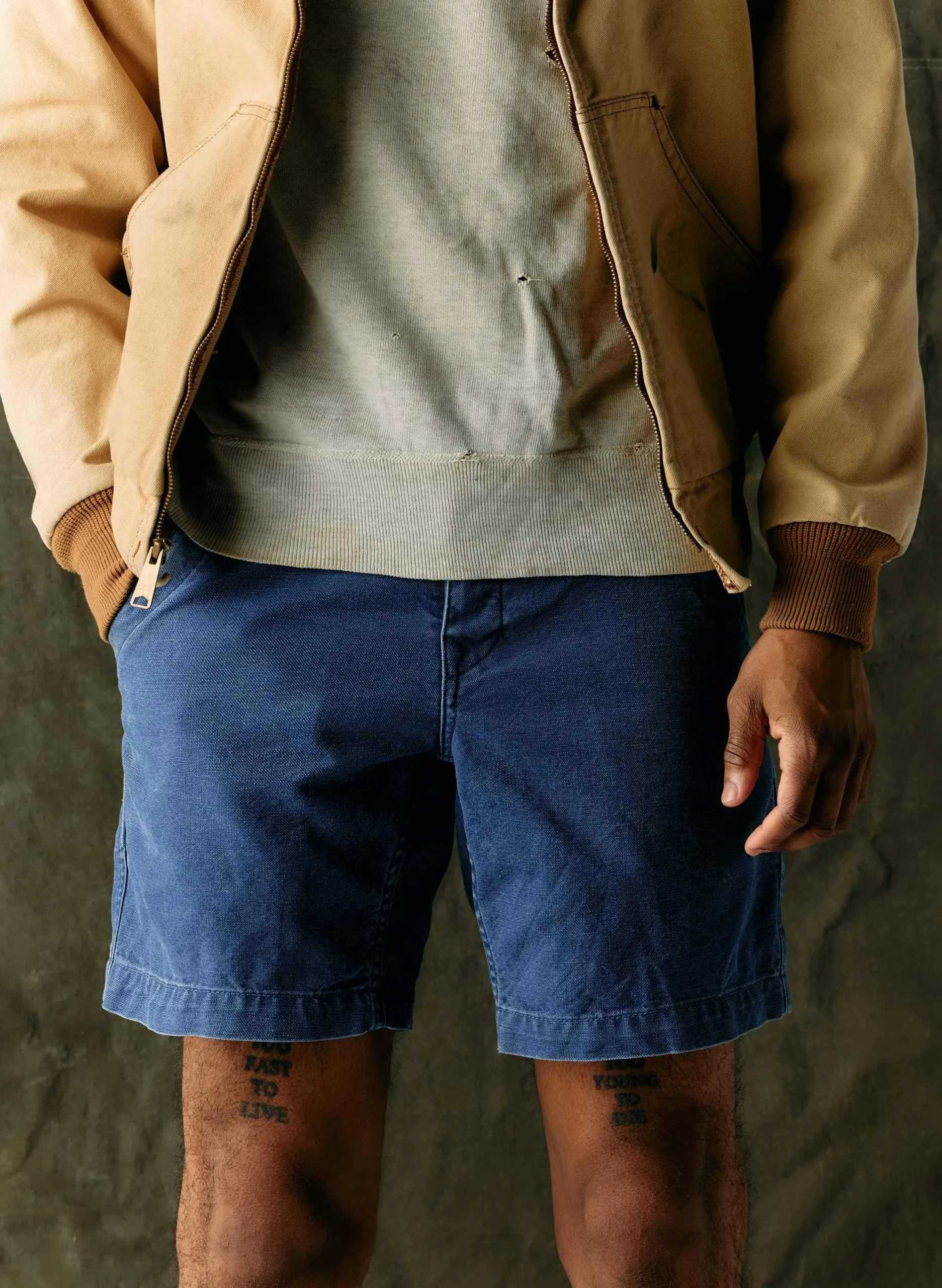 imogene + willie The Mountain Short In French Blue| Pants & Shorts
