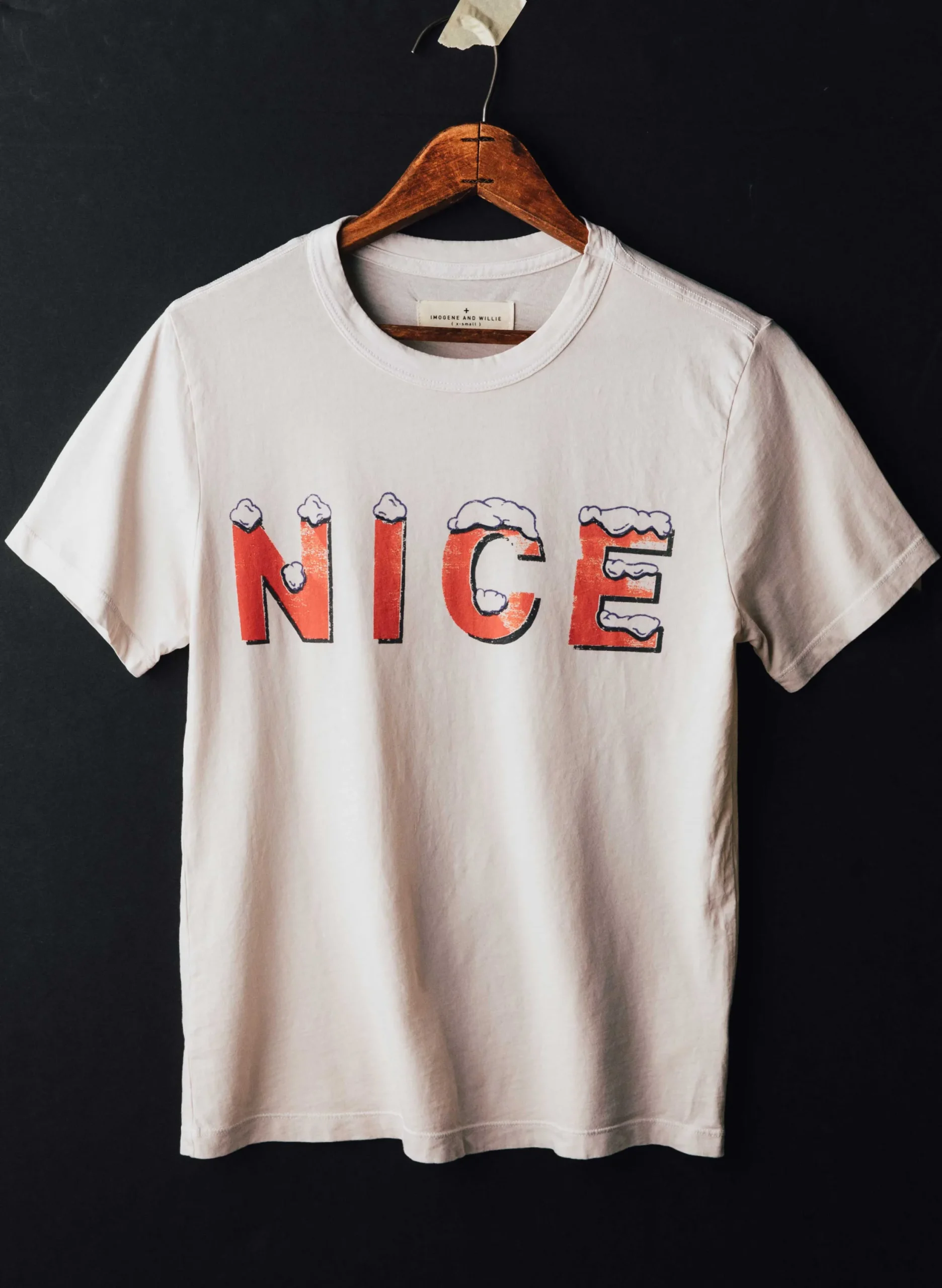 imogene + willie The "nice" Tee|Women Graphic Tees|Graphic Tees