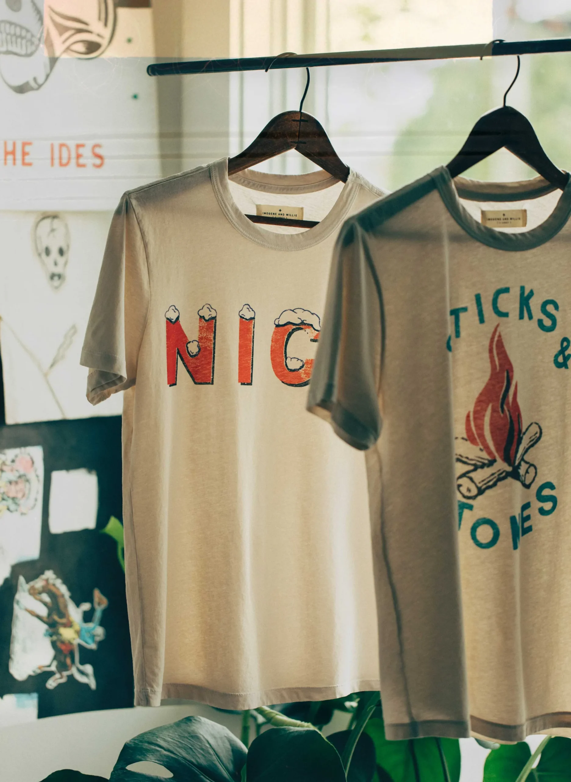 imogene + willie The "nice" Tee|Women Graphic Tees|Graphic Tees