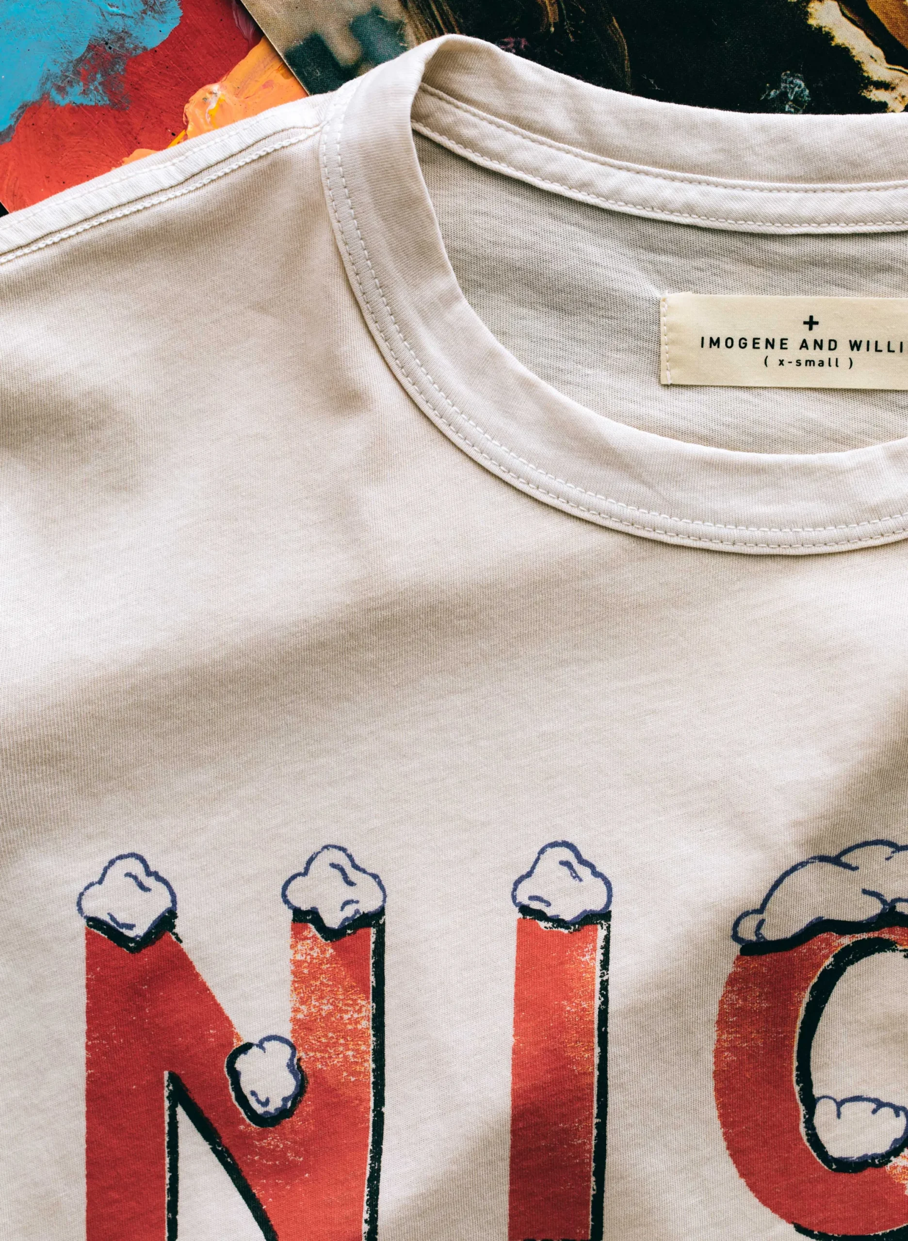 imogene + willie The "nice" Tee|Women Graphic Tees|Graphic Tees