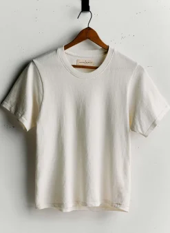 imogene + willie The Novel Knit Tee In White|Women Tees + Tanks