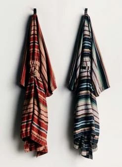 imogene + willie The Ojai Robe In Coastal Stripe|Women Home Goods|Home Goods