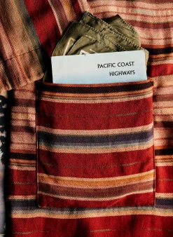 imogene + willie The Ojai Robe In Coastal Stripe|Women Home Goods|Home Goods
