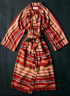 imogene + willie The Ojai Robe In Coastal Stripe|Women Home Goods|Home Goods