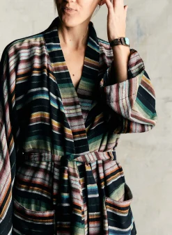 imogene + willie The Ojai Robe In Mesa Stripe|Women Home Goods|Home Goods