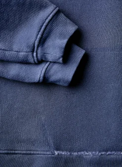 imogene + willie The Old School Crew In Faded Blue|Women Knits & Sweaters|Knits & Sweaters