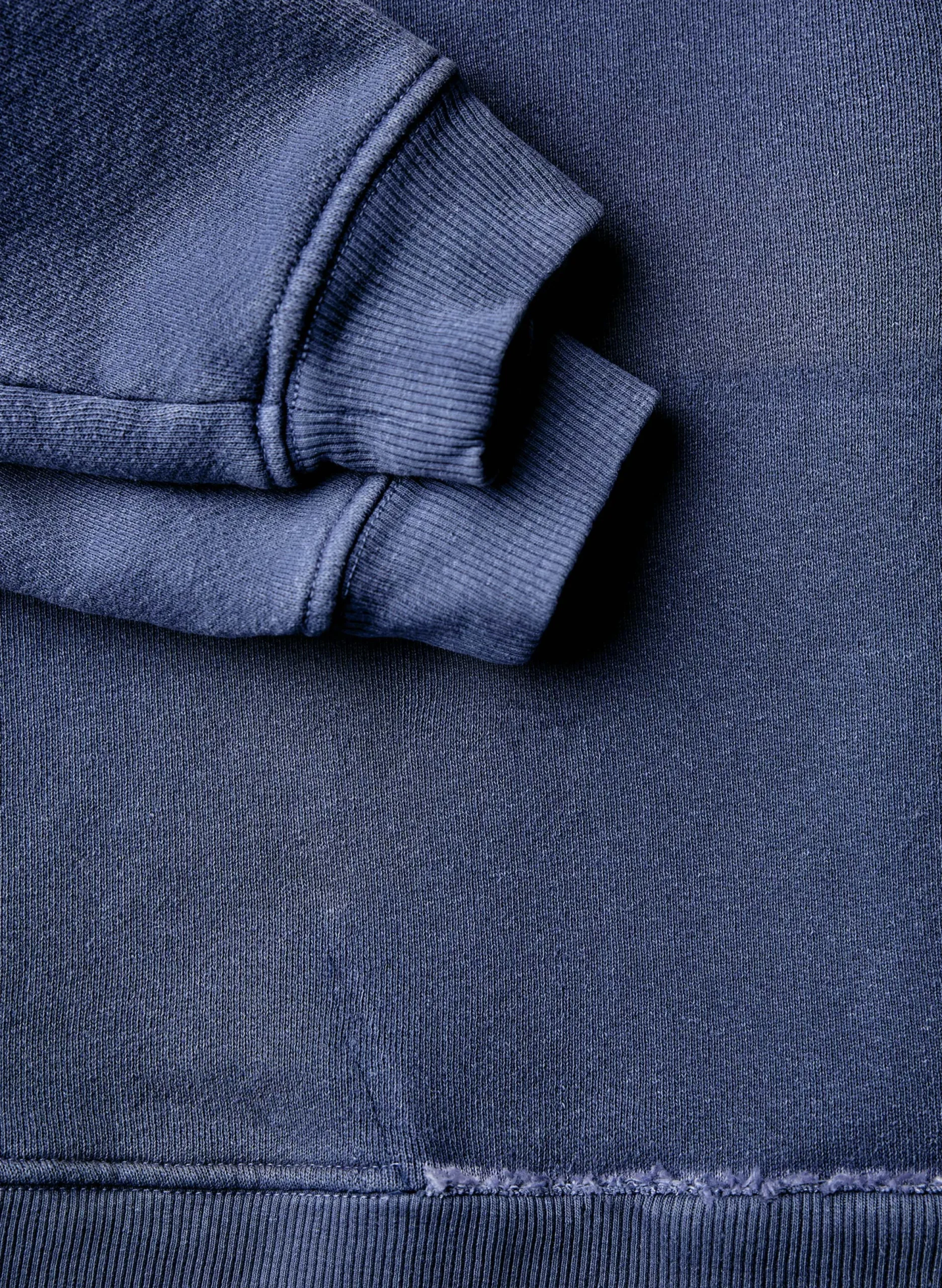 imogene + willie The Old School Crew In Faded Blue|Women Knits & Sweaters|Knits & Sweaters