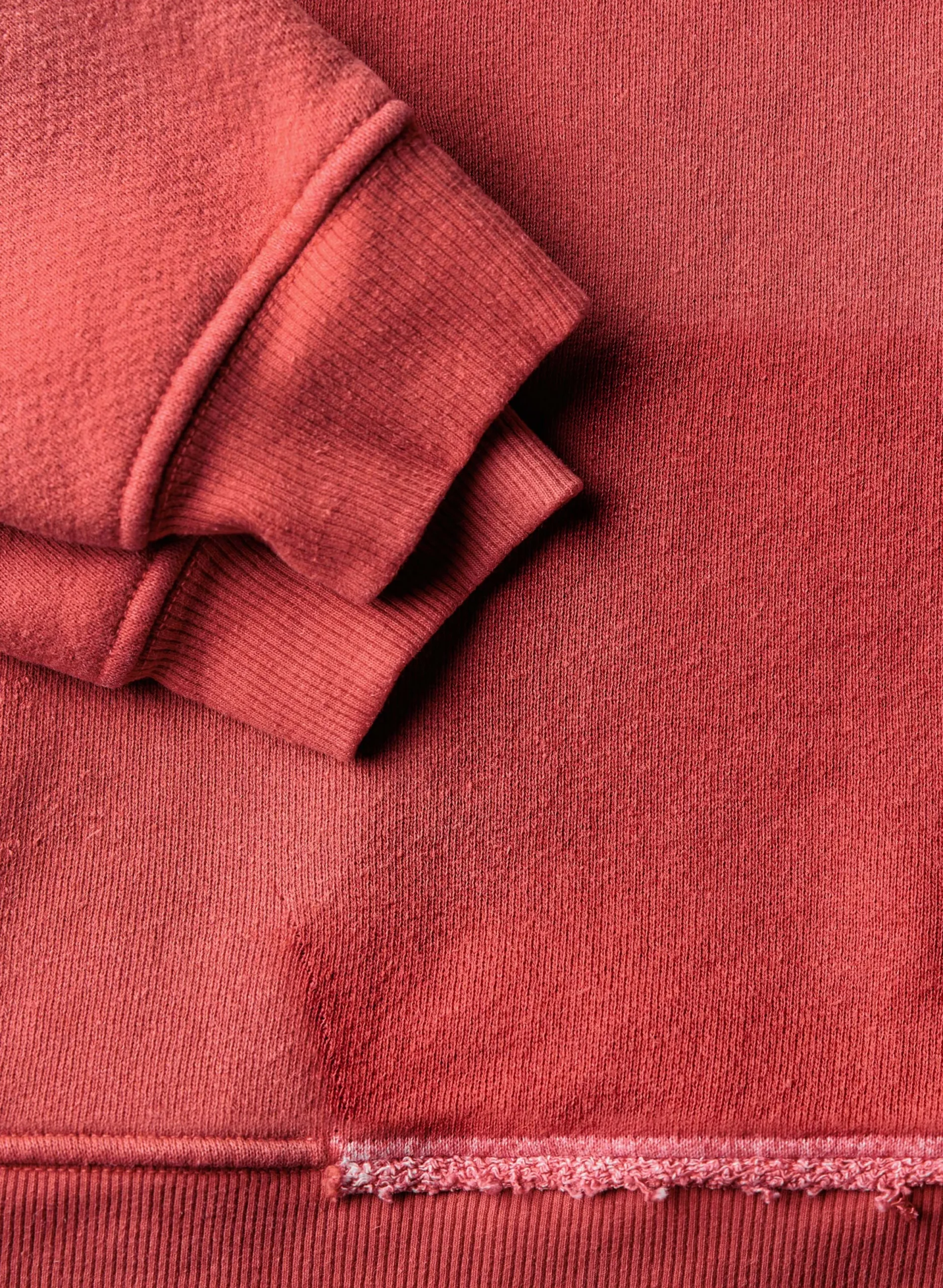 imogene + willie The Old School Crew In Faded Red|Women Knits & Sweaters|Knits & Sweaters