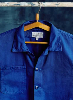 imogene + willie The Painters Coat In Klein Blue|Women Jackets