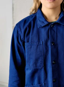 imogene + willie The Painters Coat In Klein Blue|Women Jackets