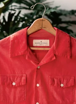 imogene + willie The Palmer Corduroy Shirt In Poppy|Women Shirts