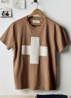 imogene + willie The "plus" Tee In Fatigue Brown|Women Graphic Tees|Graphic Tees