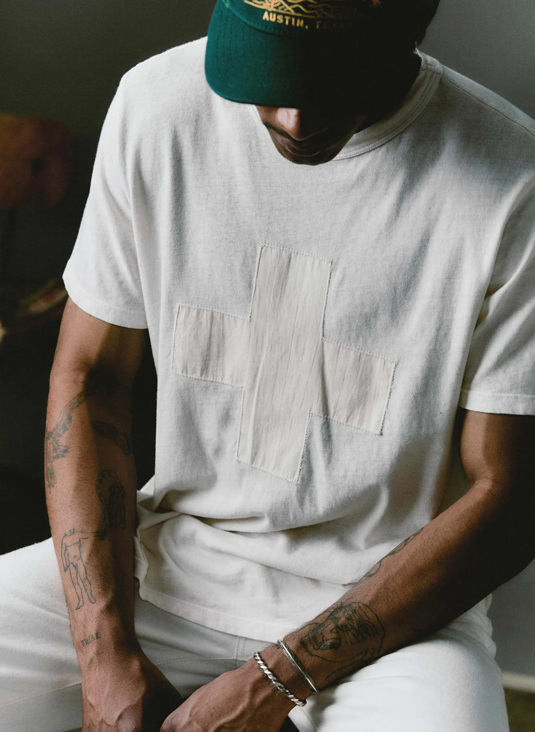 imogene + willie The "plus" Tee In Vintage White|Women Graphic Tees|Graphic Tees