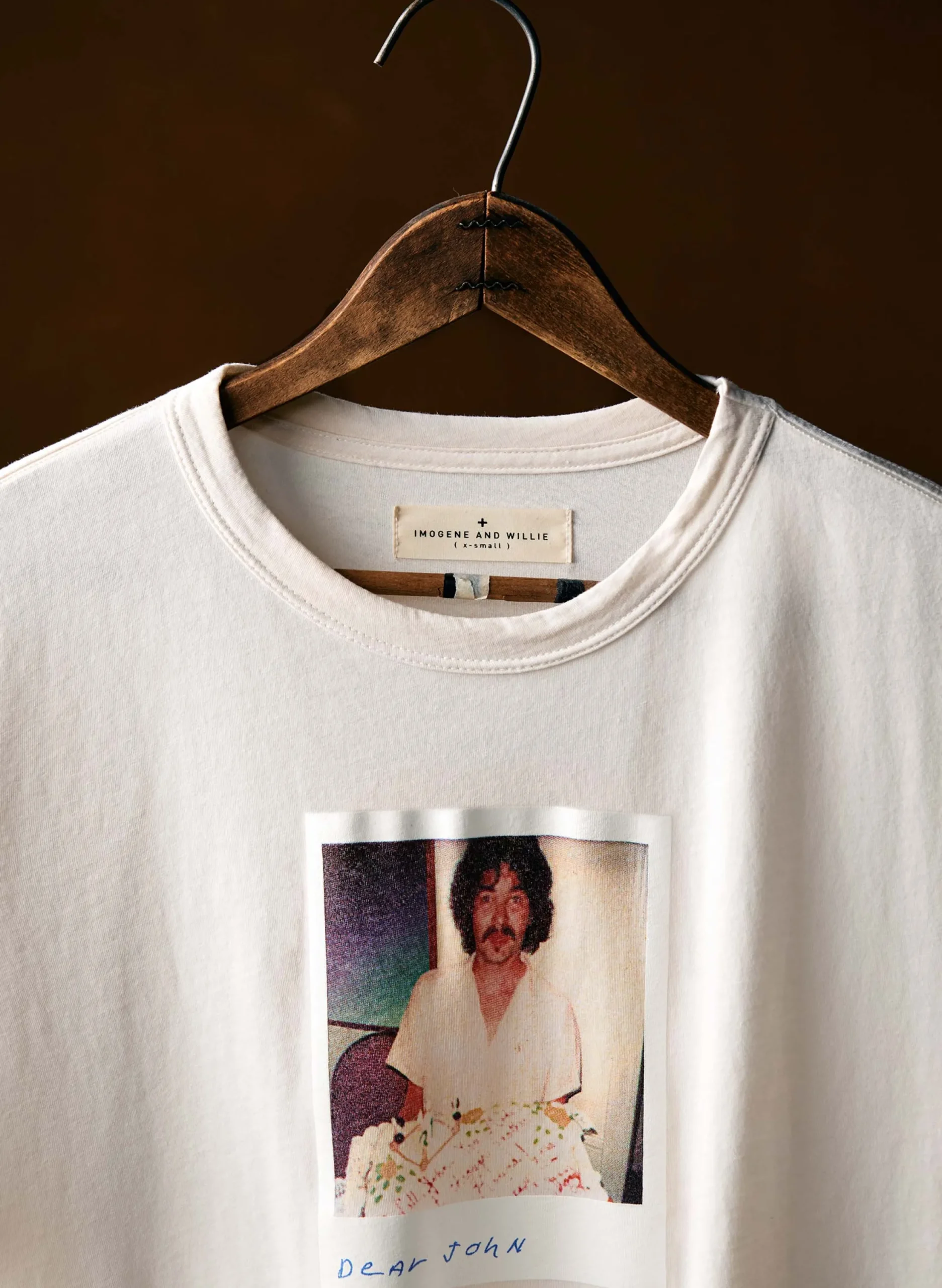 imogene + willie The "prine Polaroid" Tee|Women Graphic Tees|Graphic Tees