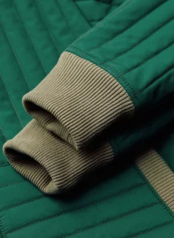 imogene + willie The Quilted Liner In Green|Women Jackets