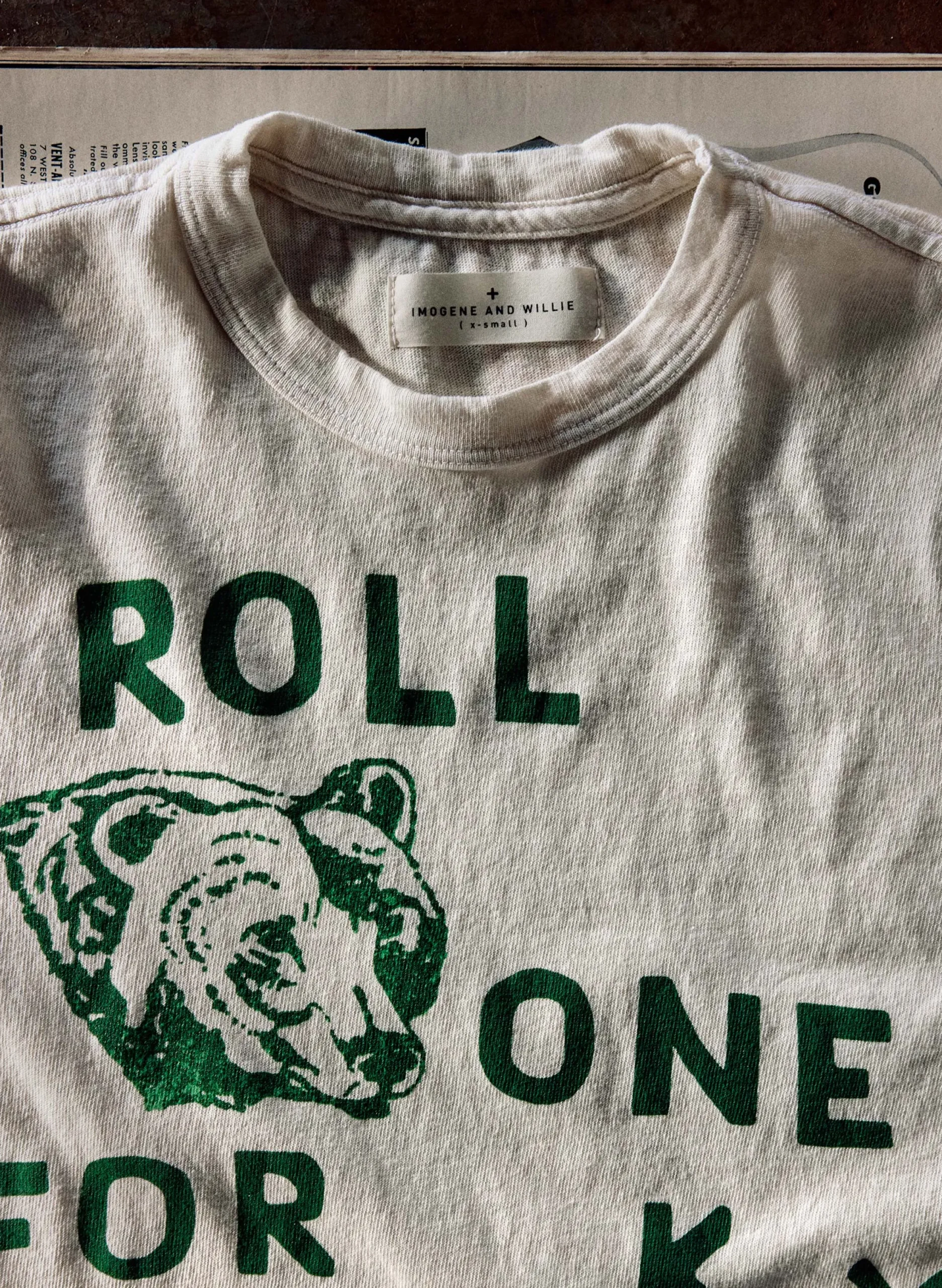imogene + willie The "roll One" Tee|Women Graphic Tees|Graphic Tees