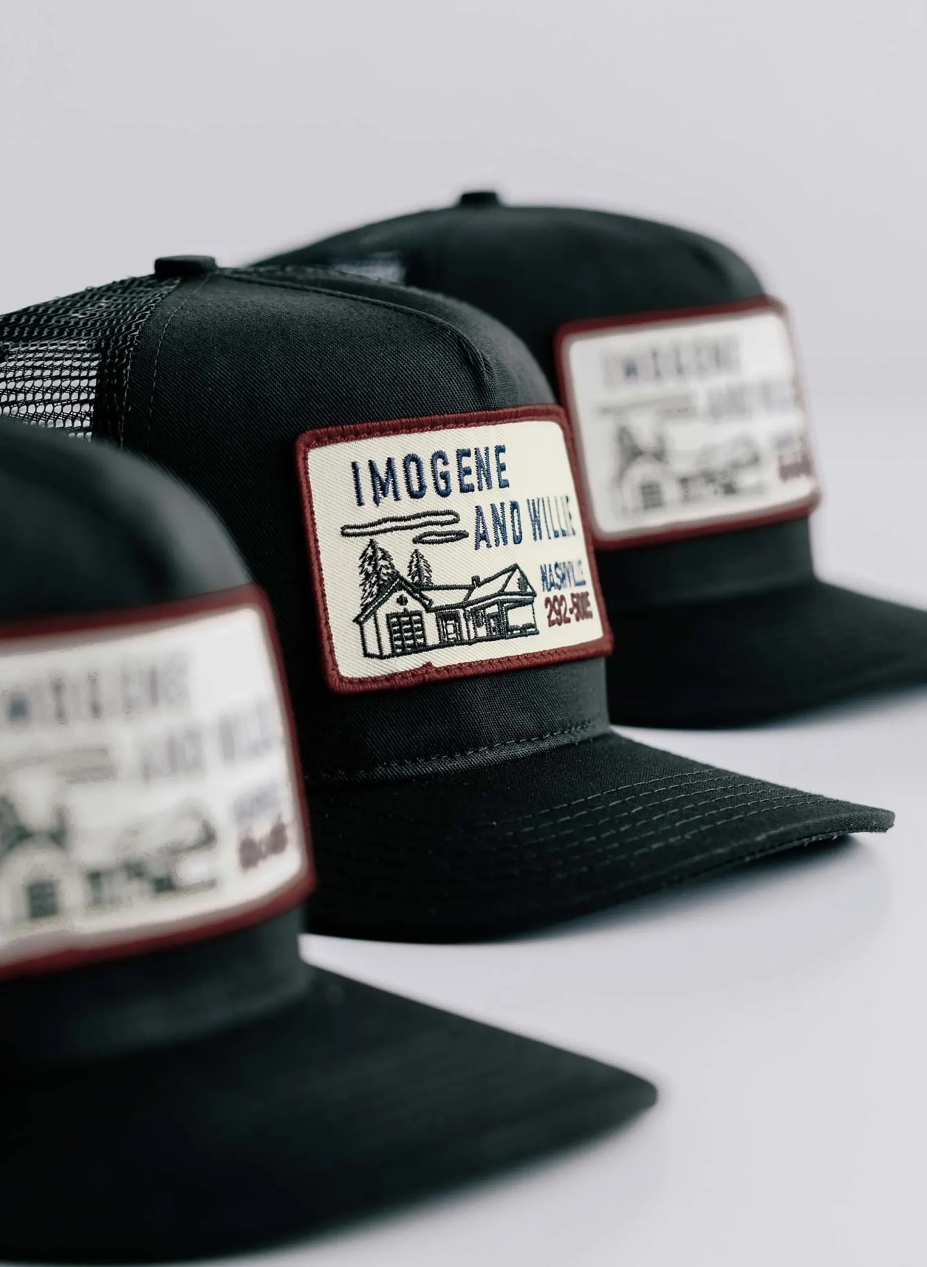 imogene + willie The "service Station" Trucker In Black|Women Accessories|Accessories