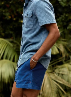 imogene + willie The Shoreline Shirt In Washed Indigo Check| Shirts