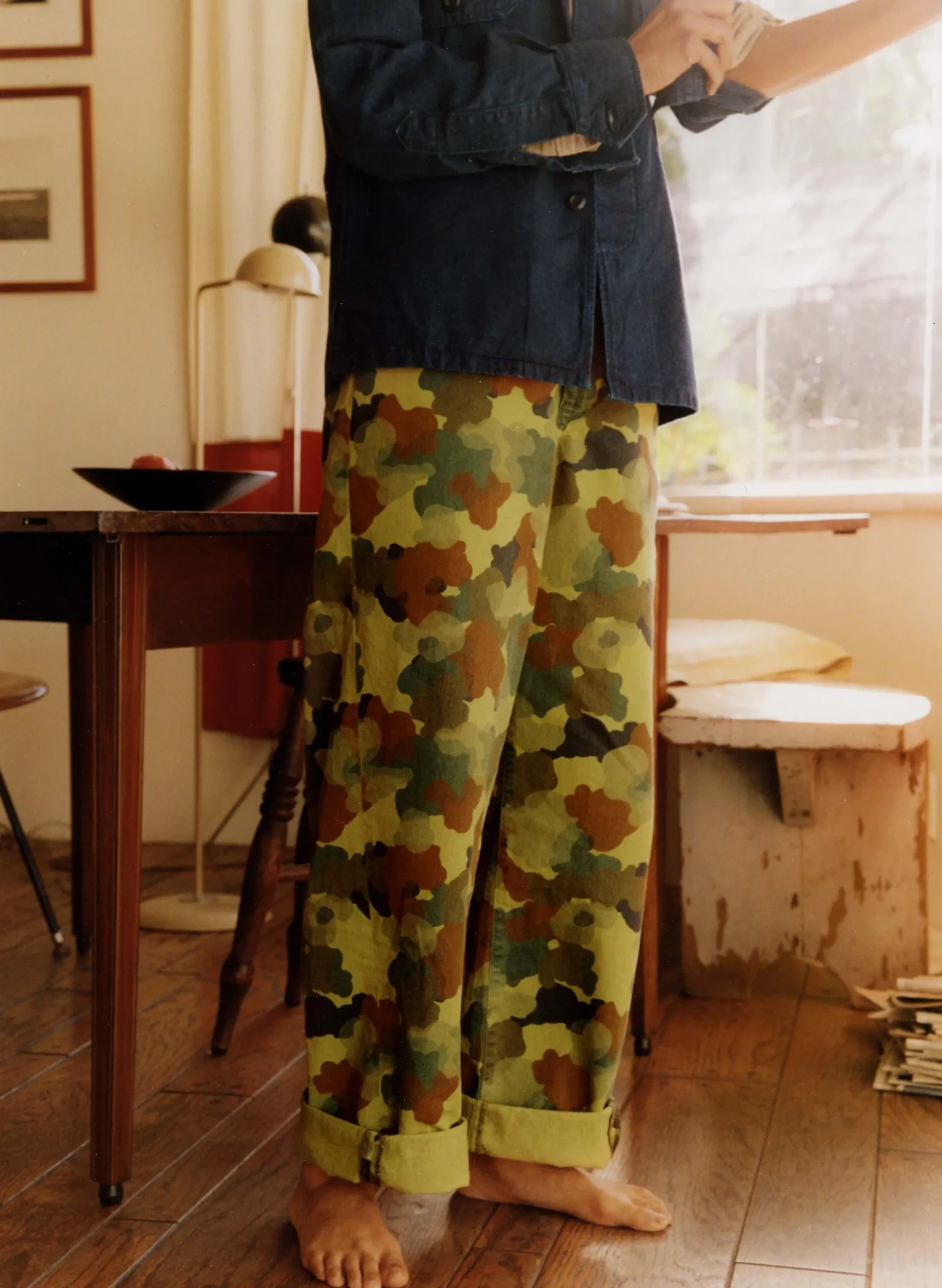 imogene + willie The Sonora Painted Camo Trouser|Women Pants & Shorts