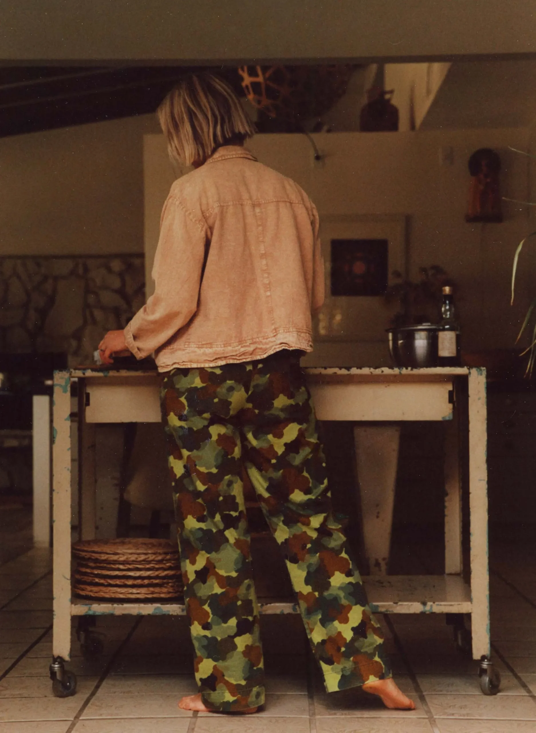 imogene + willie The Sonora Painted Camo Trouser|Women Pants & Shorts