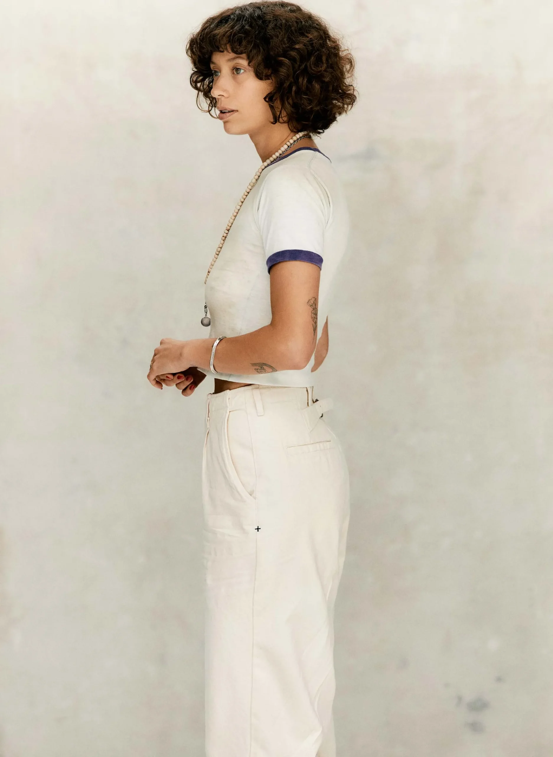 imogene + willie The Sonora Trouser In Natural Canvas|Women Pants & Shorts