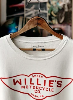 imogene + willie The "speedshop" Sweatshirt In Natural|Women Knits & Sweaters|Knits & Sweaters