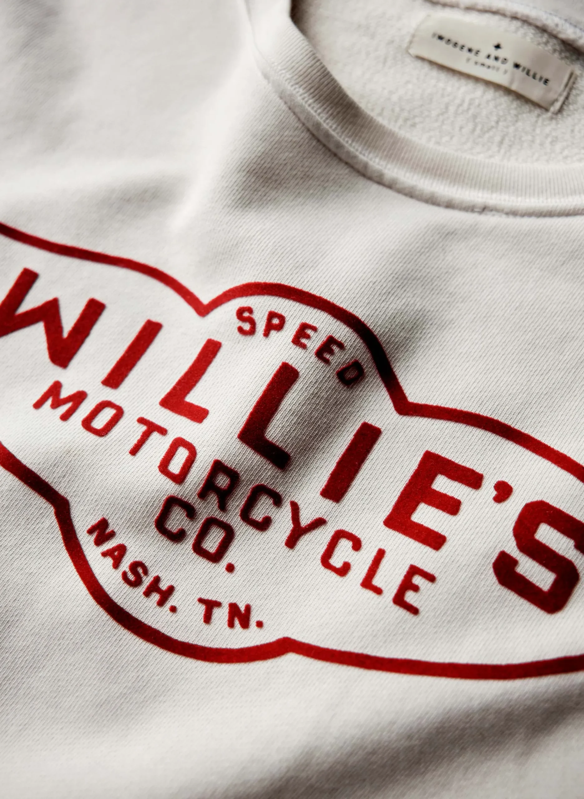 imogene + willie The "speedshop" Sweatshirt In Natural|Women Knits & Sweaters|Knits & Sweaters