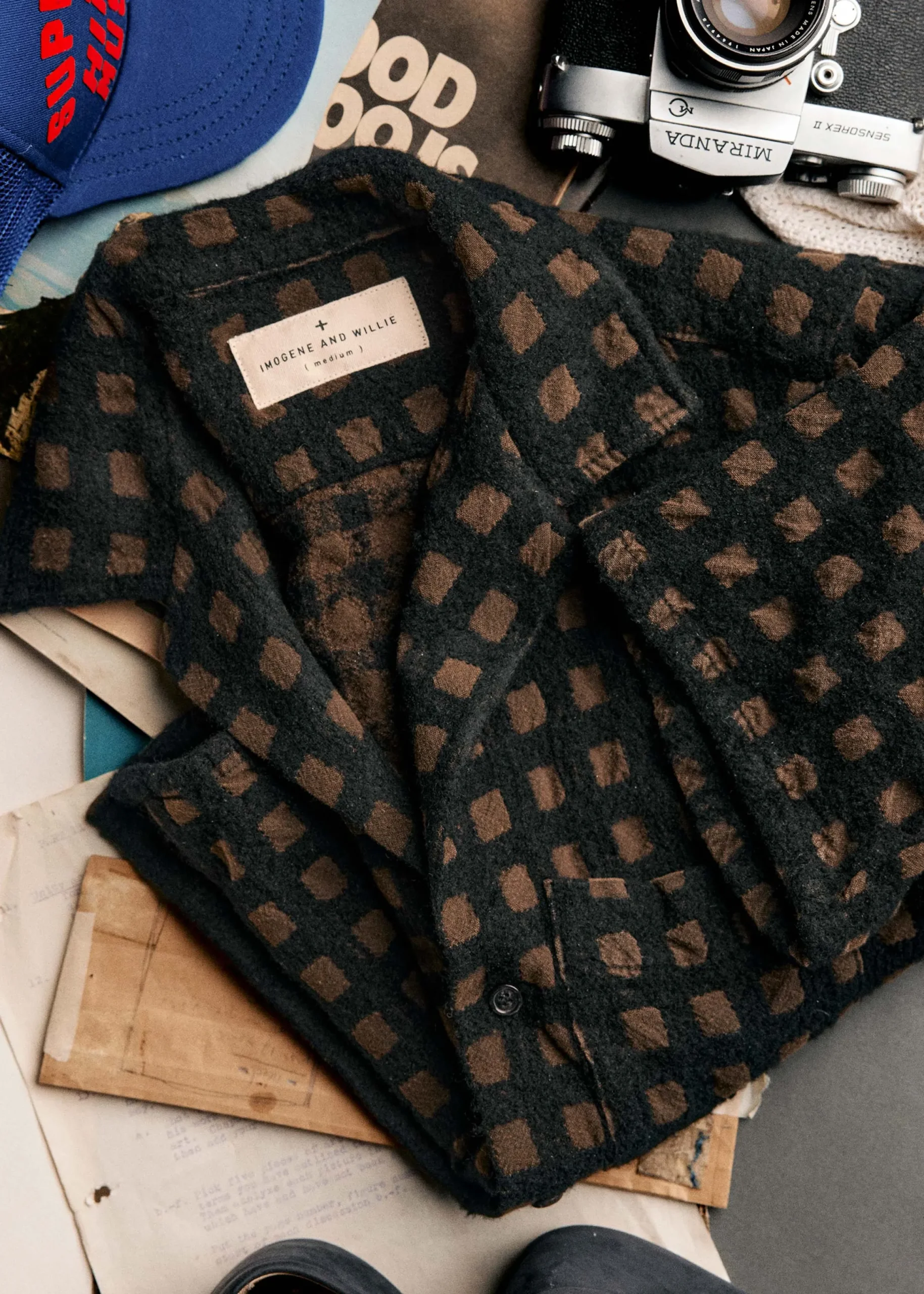 imogene + willie The Sunfair Shirt In Jacquard Check|Women Shirts