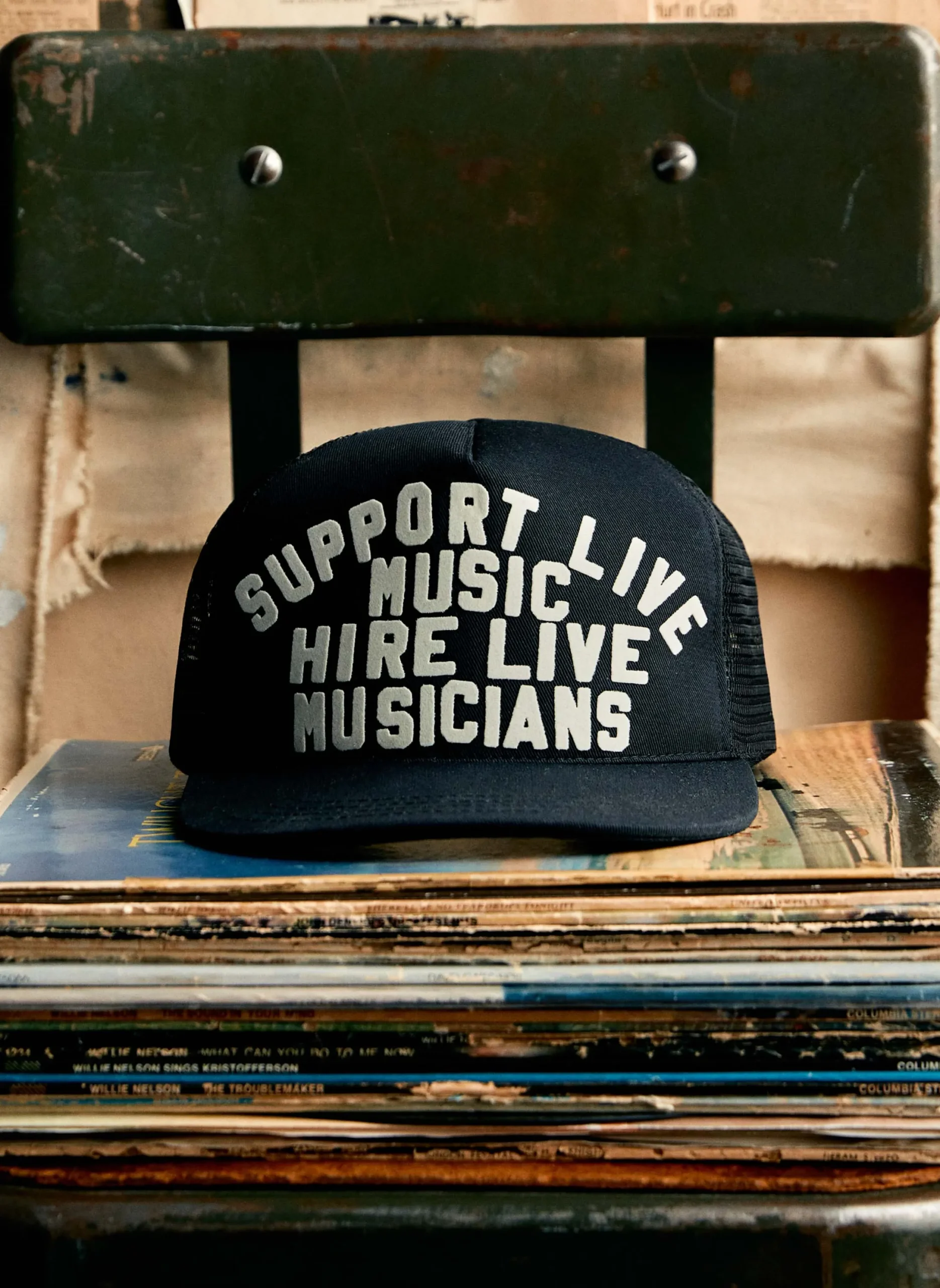 imogene + willie The "support Live Music" Trucker|Women Accessories|Accessories
