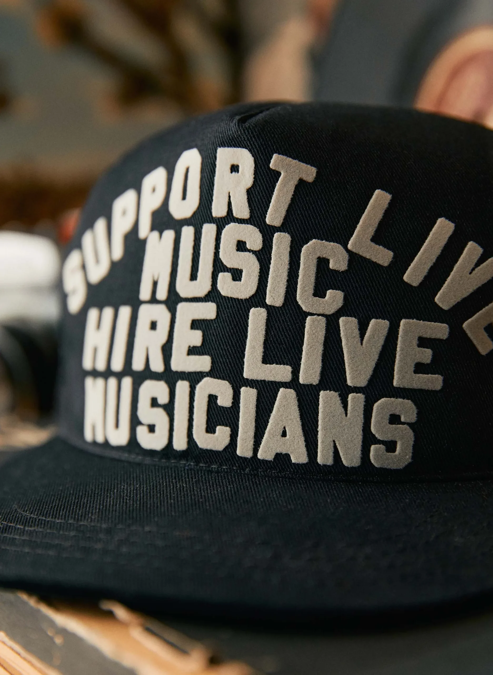 imogene + willie The "support Live Music" Trucker|Women Accessories|Accessories