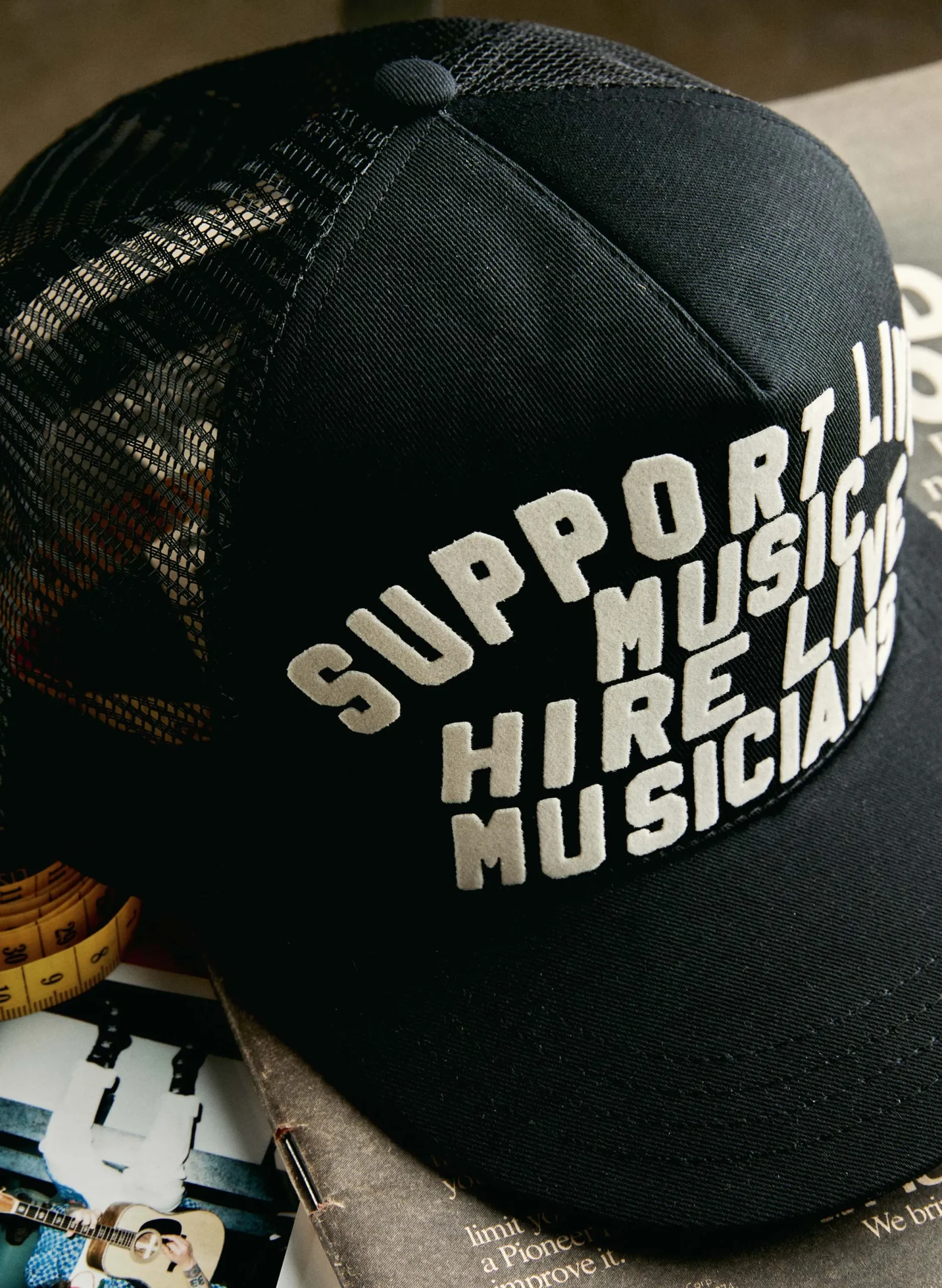 imogene + willie The "support Live Music" Trucker|Women Accessories|Accessories