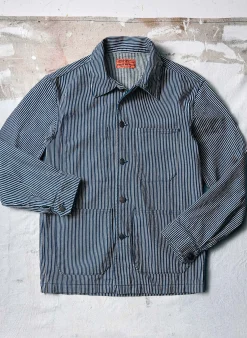 imogene + willie The Utility Coat In Hickory Stripe| Jackets
