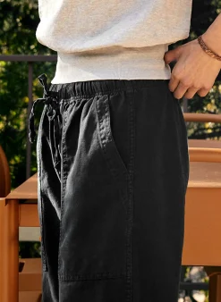 imogene + willie The Ventura Chore Pant In Faded Black|Women Pants & Shorts|Pants & Shorts