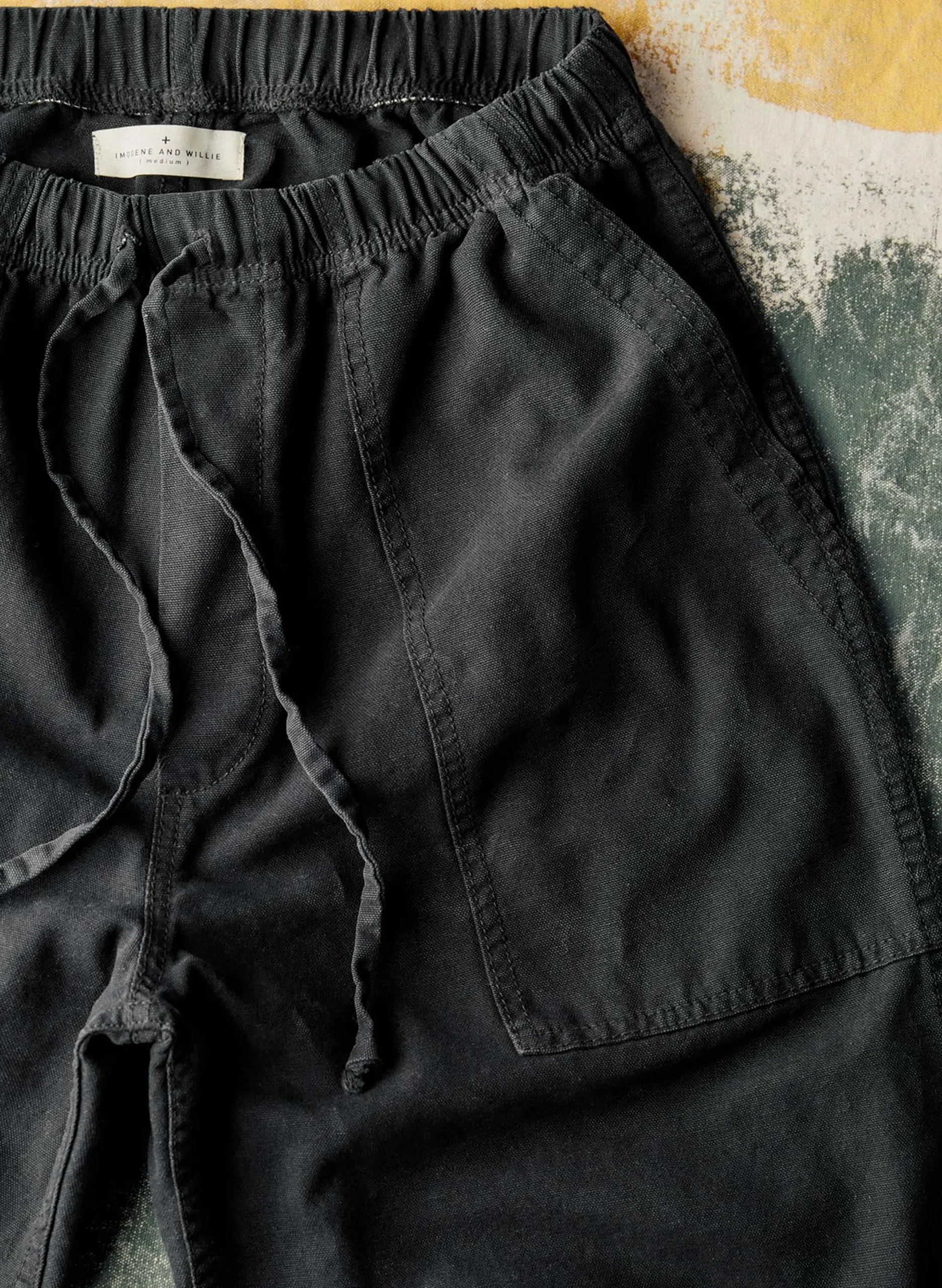 imogene + willie The Ventura Chore Pant In Faded Black|Women Pants & Shorts|Pants & Shorts